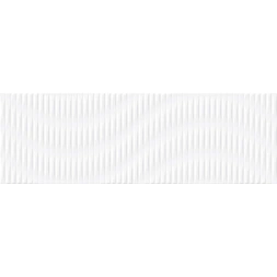 Carreau Pym Rlv Sena blanc Shiny (1.90m²/bte) 1er choix 30 x 90 cm