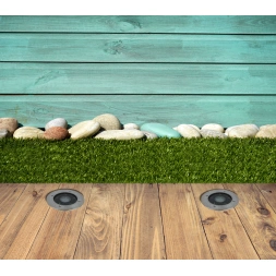 Spot solaire PATIO escamotable 1W 50lm inox - ARLUX