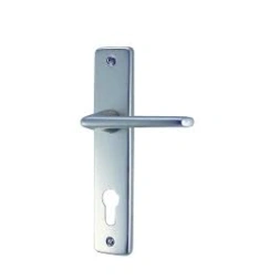 Poignée de porte Gets cylindre aluminium argent 165mm - DT2000