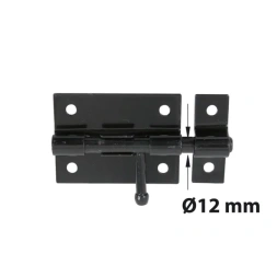 Verrou box + gâche 12mm - AFBAT