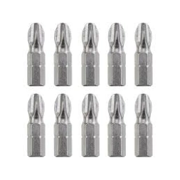 Embout industrie 25mm PH2 10 pièces - KWB