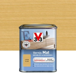 Vernis mat chêne clair 0.25 l - V33
