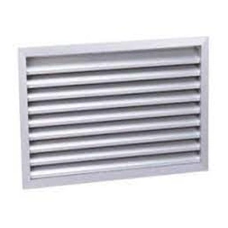 Grille de ventilation 63 x 125mm - 2 pièces