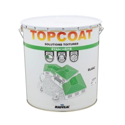 Topcoat étanchéité blanc 25KG - MAUVILAC