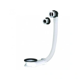 Trop plein universel pour lavabo sécable chromé - VALENTIN