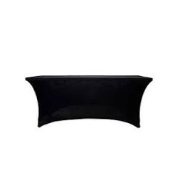 Housse nappe pour table pliante 180cm noire - PROVENCE OUTILLAGE