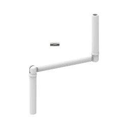 Manivelle blanche pour volet roulant