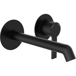 Mitigeur lavabo Los Angeles Zwart Mat - SCHUTTE