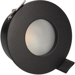 Spot encastrable AMBER IP65 GU5 3.5W 380lm noir - ARLUX