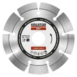 Disque diamant ø 115mm expert 6mm - KREATOR