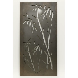 Panneau bambou corten