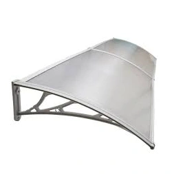 Marquise polycarbonate blanche 80 x 240cm - WERKAPRO