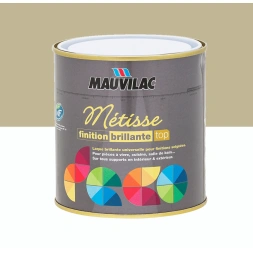 Laque métisse brillant taupe uruguay 0.5l - MAUVILAC
