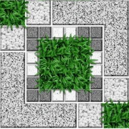 Carreau 002673 mat et sugar (1.50m²/bt) 50 x 50cm ép 8.7mm 1er choix