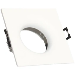Spot encastré Cobalt carré 35W GU10 blanc - ARLUX