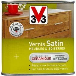 Vernis satiné incolore 0.25 l - V33