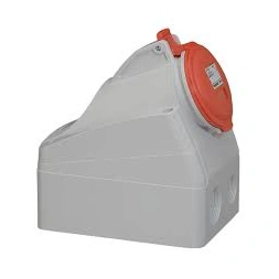 Prise saillie fixe P17 IP44 32A 380V à 415V 3P + N + T - LEGRAND