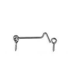 Crochet de contrevent 4 x 80mm acier zingué - CQFD