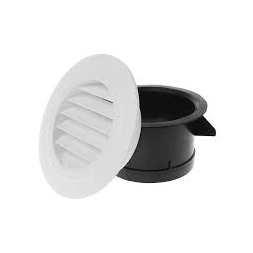 Grille de ventilation valve diffusion 100mm - SILVERLINE