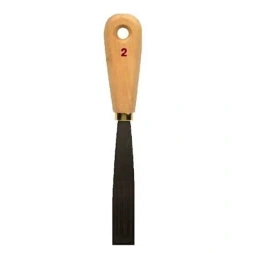 Couteau de peintre lame souple manche bois 2cm - NESPOLII
