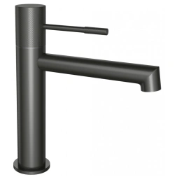 Mitigeur lavabo noir mat + vidage Drakar - OTTOFOND