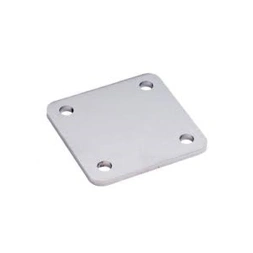 Platine galvanisée 120 x 120 x 8mm - POLLMAN
