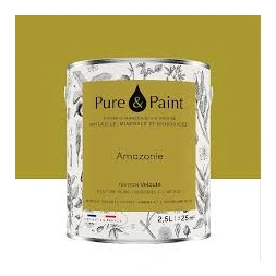 Peinture végétale velouté amazonie 2.5L