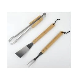 Accessoire pour barbecue inox 3 pièces - SOMAGIC
