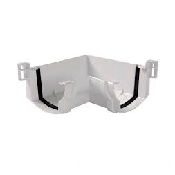 Angle pour gouttière PVC intérieur "Best" blanc