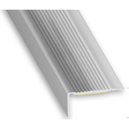 Nez de marche aluminium 45x23mm 1m - CQFD