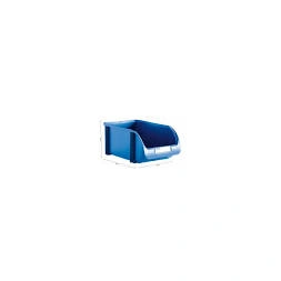 Boite de rangement 27cm titanium bleu - PLASTIKEN