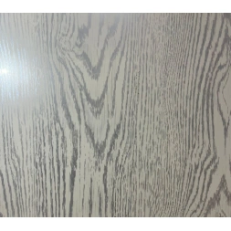 Lambris PVC Bourbon gris bois GM01 long 4m00 paquet de 4m²