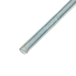 Tige filetée en acier zingué Ø12mm - Longueur 10cm - unité