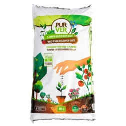 Engrais universel bio Lombricompost 10 L - PUR VER