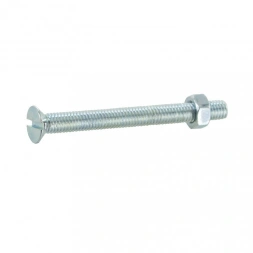 Boulon tête fraisée acier zingué 4 x 60mm 6 unités - VYNEX