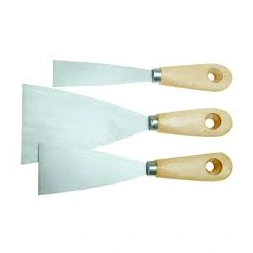 Couteau mastic de peintre 30-80mm - 3 pièces - TOP TOOLS