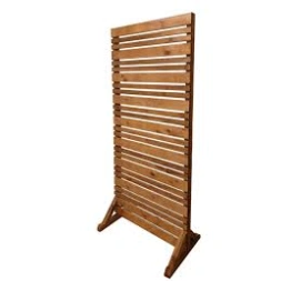 Brise-vue droit LIGN Z CL3 brun dim 80 x 180 cm ép.1.6cm