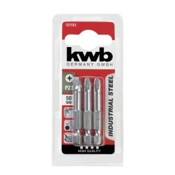 Embout industrie 50mm PZ3 3 pièces - KWB