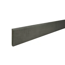 Plinthe réversible M.D.F. hydro noir 12 x 98mm 2m40 - CBE