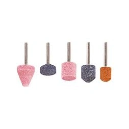 Meule sur tige queue ronde ø 3 mm x 5 pièces- WOLFCRAFT