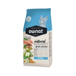 Croquette pour chat classic Kitten 1,5kg - OWNAT