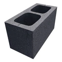 Bloc américain à crépir 20 x 20 x 40cm - (TAXE C.E 0.05€)