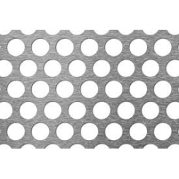 Tôle perforée galvanisée R20/T27 - 1000 x 2000mm ép 1mm