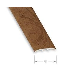 Barre de seuil universel rustique foncé 38mm L. 83cm - CQFD