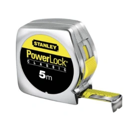 Mètre ruban PowerLock Classic ABS 5m x 19mm - STANLEY