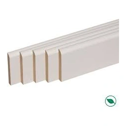 Plinthe MDF blanc 70 x 10mm L.2,23m - AMIG