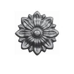 Rosace fleur fonte 85mm - SOFRADEF