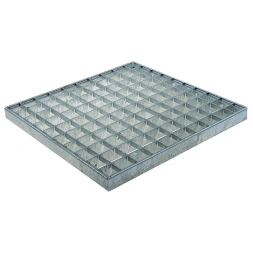 Caillebotis galvanisé 800 x 400mm maille 33 x 33 x 30mm