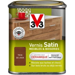 Vernis satiné teck de java 0.25 l - V33