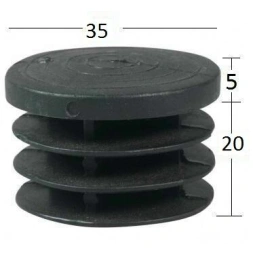 Couverture rond en plastique 35mm - IBFM